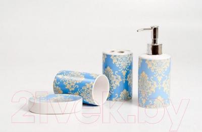 Набор аксессуаров для ванной и туалета Arya Alanis / NDVAlanisG (голубой)