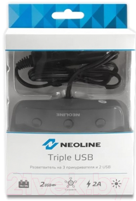 Разветвитель в прикуриватель NeoLine Triple USB