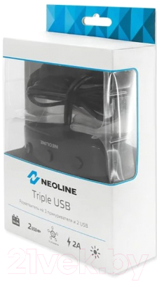 Разветвитель в прикуриватель NeoLine Triple USB