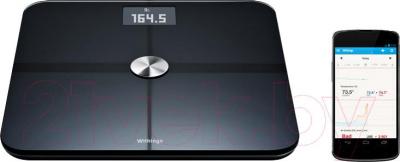 Напольные весы электронные Withings Smart Body Analyzer WS-50 (черный)