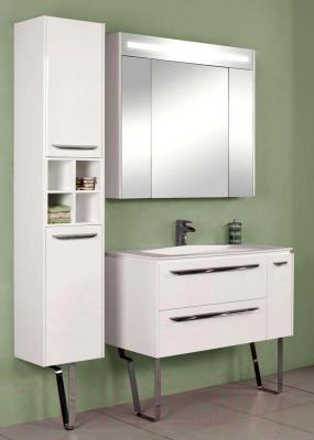 Шкаф с зеркалом для ванной Акватон Блент 100 (1A166502BL010)