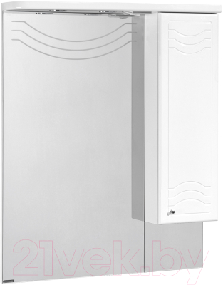 Шкаф с зеркалом для ванной Акватон Домус 95 (1A001002DO01R)