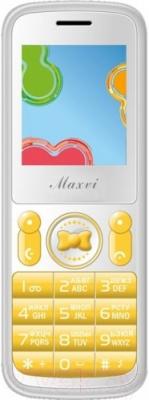 Мобильный телефон Maxvi J1 (желтый)