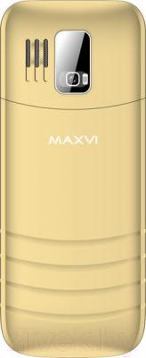 Мобильный телефон Maxvi K6 (золотой)