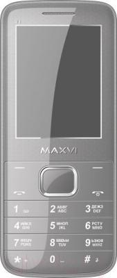 Мобильный телефон Maxvi V1 (серый)