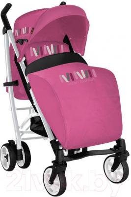 Детская прогулочная коляска Lorelli S200 (черно-розовый)