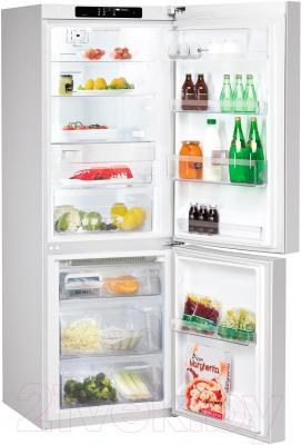 Холодильник с морозильником Whirlpool WBA 4328 NF W