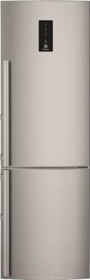 Холодильник с морозильником Electrolux EN3454MFX