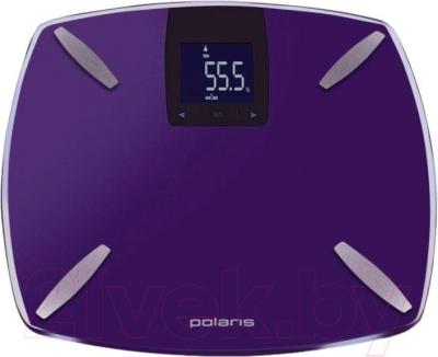 Напольные весы электронные Polaris PWS 1850DGF (фиолетовый)