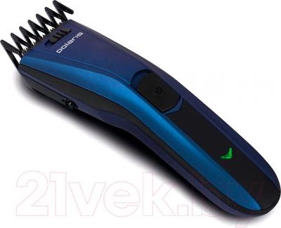 Машинка для стрижки волос Polaris PHC 0502RC (синий)