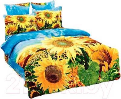 Комплект постельного белья Arya Сатин Печатное Flower Core / PB160X220FC (160x220)
