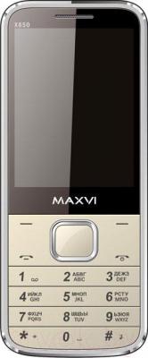 Мобильный телефон Maxvi X850 (золото)