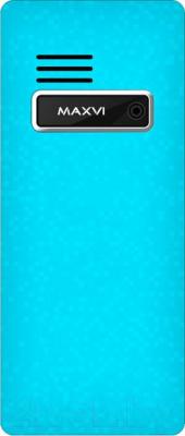 Мобильный телефон Maxvi C7 (бело-синий)