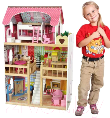 Кукольный домик Eco Toys Delia 4109