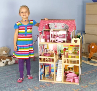 Кукольный домик Eco Toys Delia 4109