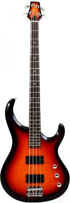 Бас-гитара Mingde EBG 217 (red-burst)