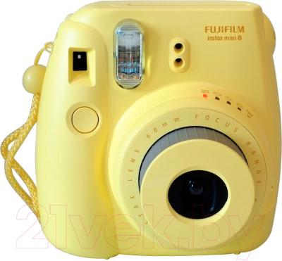 Фотоаппарат с мгновенной печатью Fujifilm Instax Mini 8 (желтый)