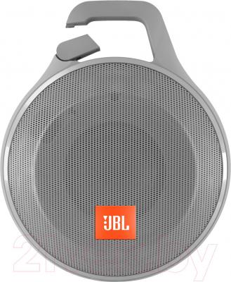 Портативная колонка JBL Clip Plus (серый)
