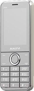 Мобильный телефон Maxvi X500 (серебристый)