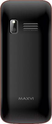 Мобильный телефон Maxvi X800 (черно-красный)