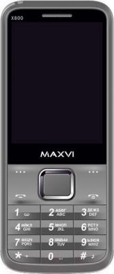 Мобильный телефон Maxvi X800 (серый)