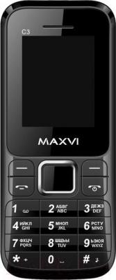 Мобильный телефон Maxvi C3 (черный)