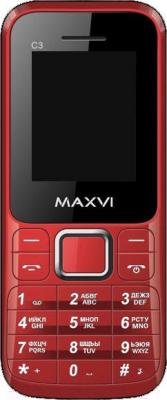Мобильный телефон Maxvi C3 (красный)