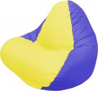 Бескаркасное кресло Flagman Relax Г4.1-029 (желтый/синий) - 