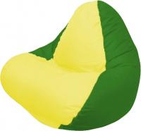 Бескаркасное кресло Flagman Relax Г4.1-030 (желтый/зеленый) - 