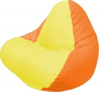 Бескаркасное кресло Flagman Relax Г4.1-034 (желтый/оранжевый) - 