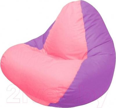 Бескаркасное кресло Flagman Relax Г4.1-048 (розовый/сиреневый)