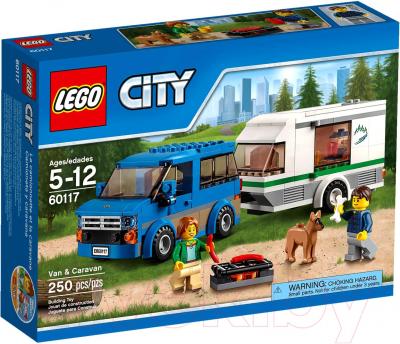 Конструктор Lego City Фургон и дом на колесах (60117)