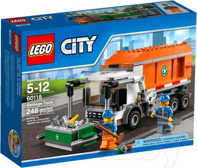 Конструктор Lego City Мусоровоз (60118)