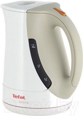 Электрочайник Tefal BF560140 Justine (бело-бежевый)