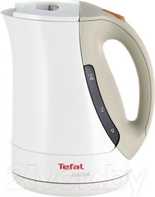 Электрочайник Tefal BF560140 Justine (бело-бежевый)