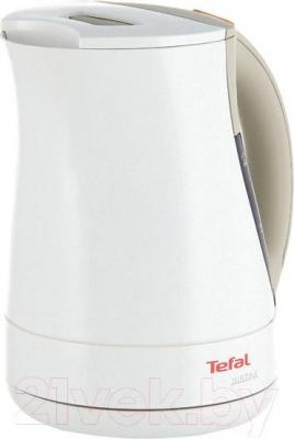 Электрочайник Tefal BF560140 Justine (бело-бежевый)