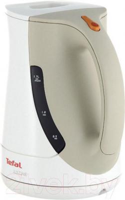 Электрочайник Tefal BF560140 Justine (бело-бежевый)