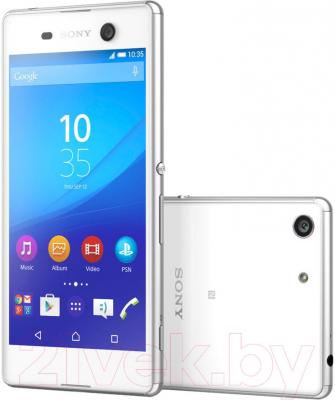 Смартфон Sony Xperia M5 Dual / E5633RU/W (белый)