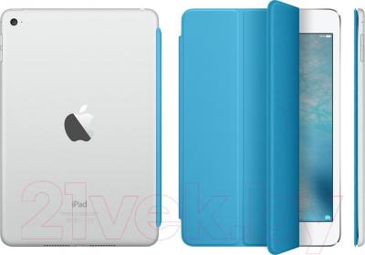 Чехол для планшета Apple Smart Cover Blue for iPad mini 4 (MKM12ZM/A) - пример использования
