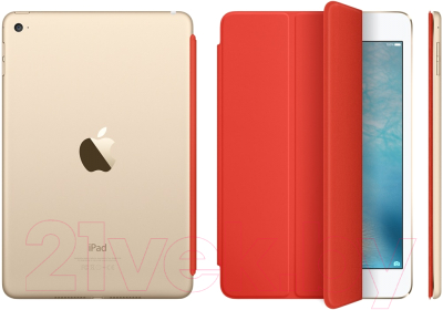Чехол для планшета Apple Smart Cover Orange for iPad mini 4 (MKM22)