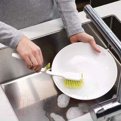 Щетка для мытья посуды Joseph Joseph Edge Dish Brush 85026 (серый)