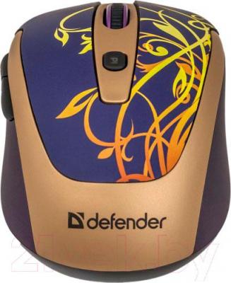 Мышь Defender To-GO MS-575 Nano Dynasty (52579) - вид сзади