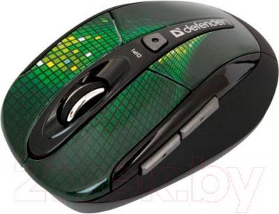 Мышь Defender To-GO MS-585 Nano Disco (зеленый)