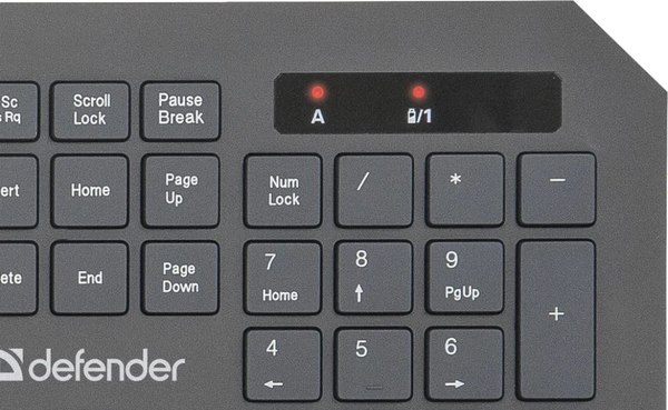 Комплект клавиатура и мышь Defender Berkeley C-925 Nano / 45925
