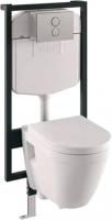 

Унитаз подвесной с инсталляцией VitrA, S50 / 9003B003-7200