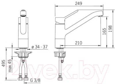 Смеситель Oras Aquita 2920F