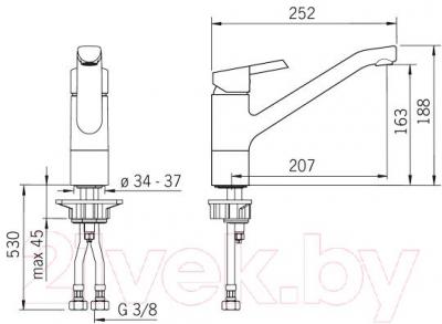 Смеситель Oras Nordia 2320F