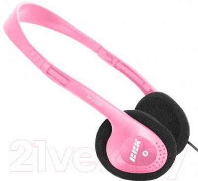 Наушники BBK EP-2100S (розовый)