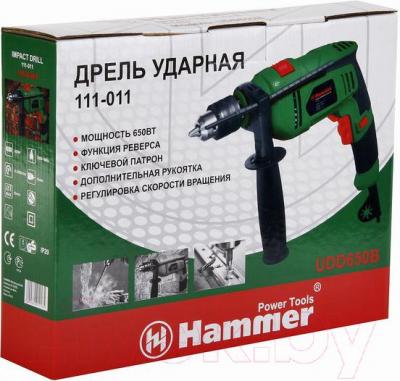Дрель Hammer Flex UDD650B - упаковка
