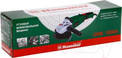 Угловая шлифовальная машина Hammer Flex USM1200A - упаковка